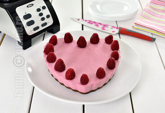 Cheesecake cu zmeura facut la Oster | Reteta Video