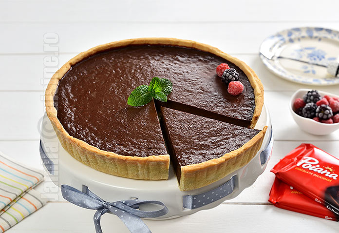 Tarta cu ciocolata / Tarte au chocolat | Reteta Video