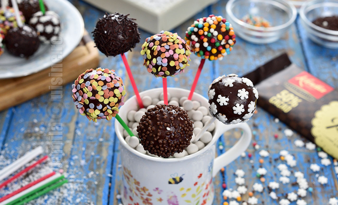Cake pops amandina | Reteta Video