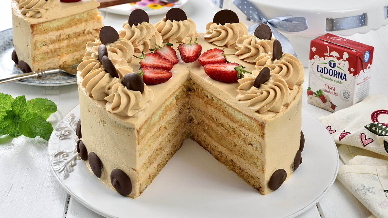 Tort cu caramel, un tort delicios | Reteta Video