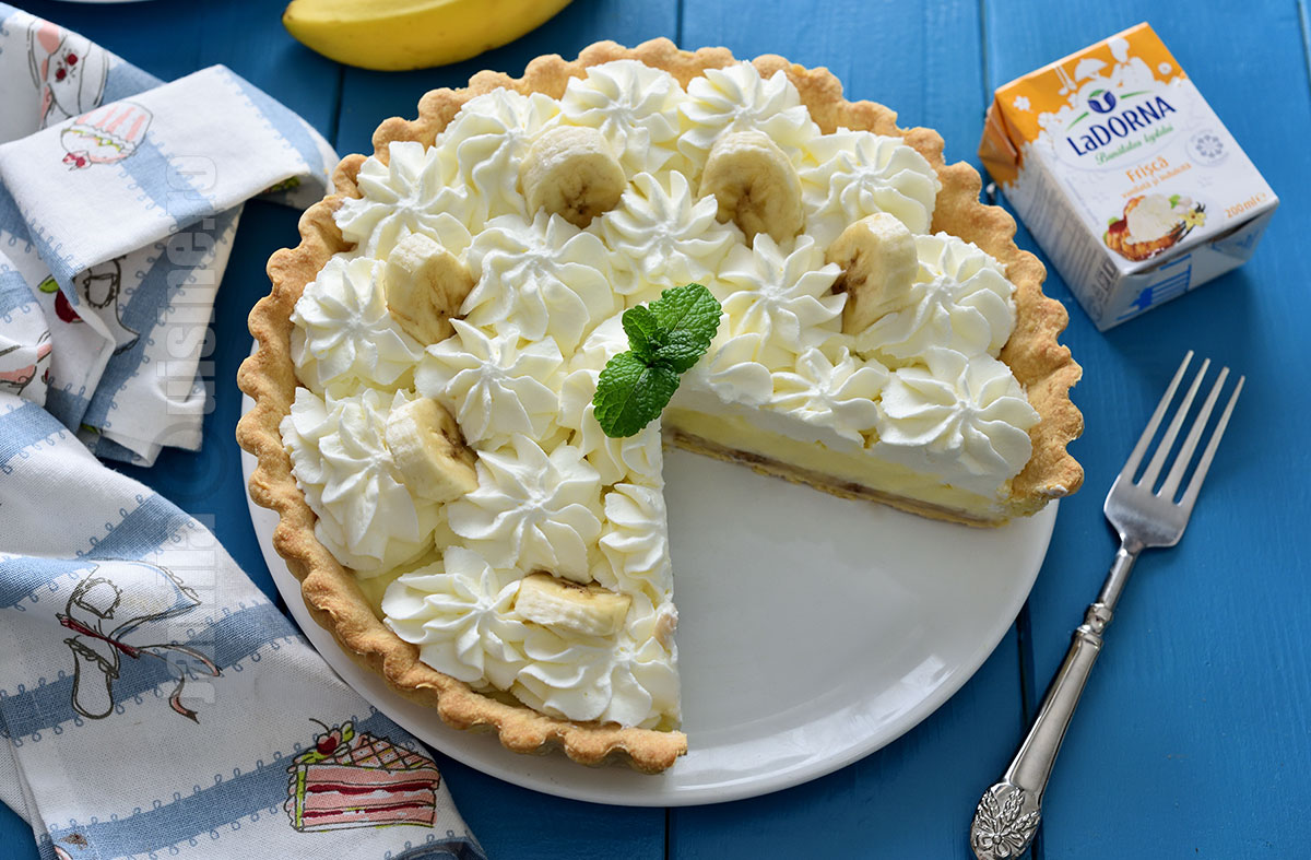 Tarta cu banane si frisca / Banana cream pie | Reteta Video