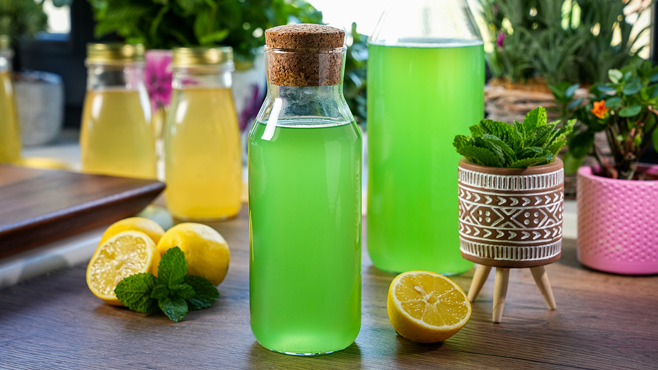 Sirop de menta verde perfect pentru limonade | Reteta Video